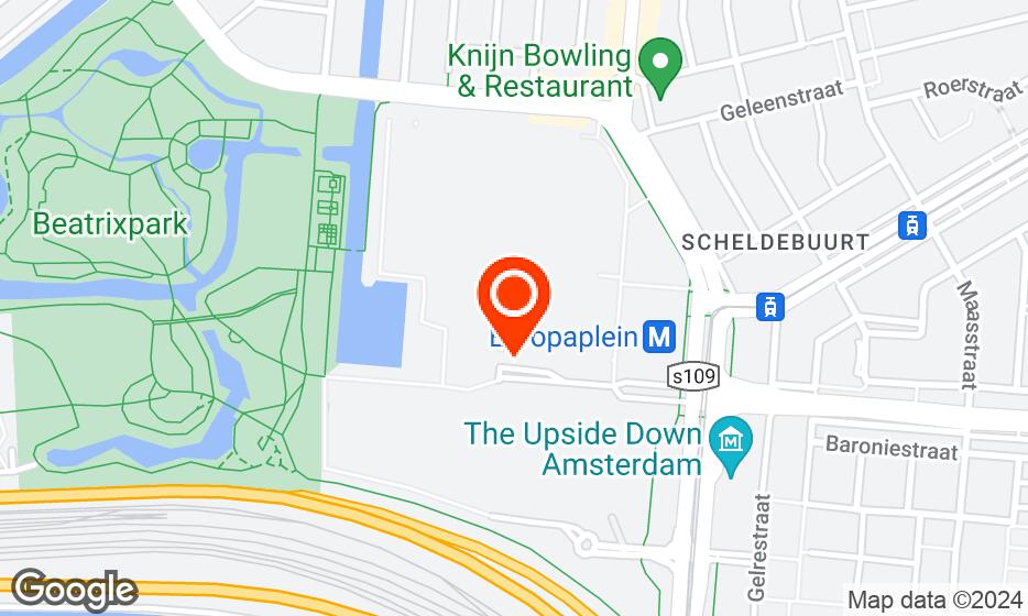 Amsterdam RAI location map