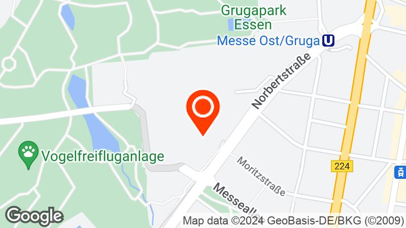 Map of Messe Essen location