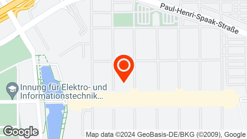Map of Messe Munich location