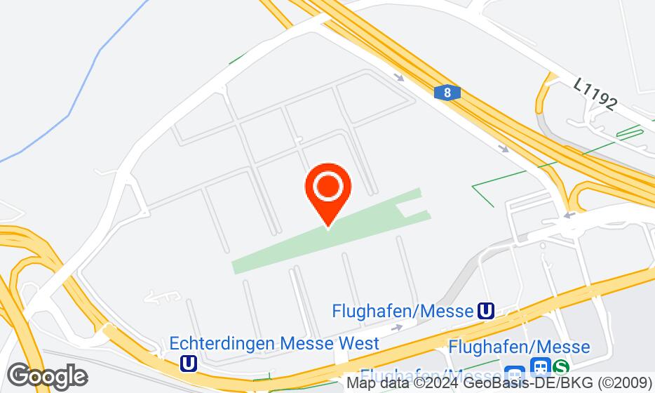 Map of Messe Stuttgart