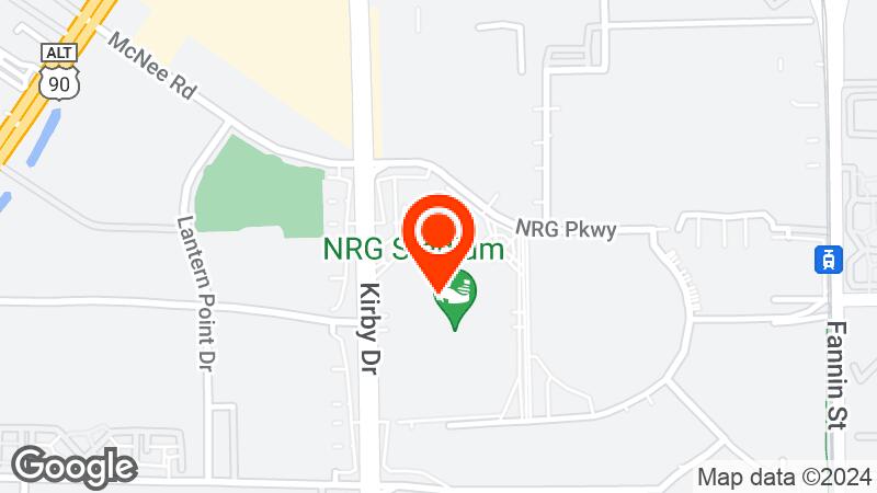 Map of NRG Park location
