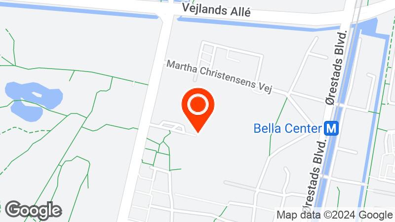 Map of Bella Center location