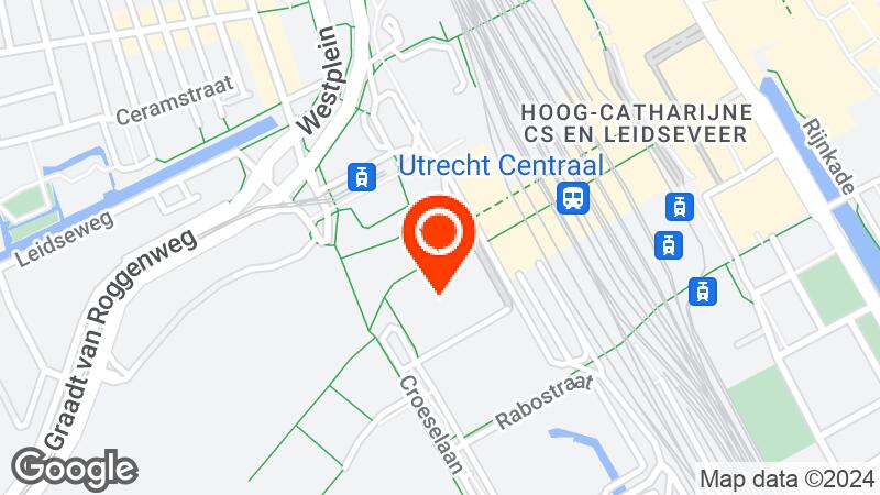Map of Royal Dutch Jaarbeurs Exhibition and Convention Centre location