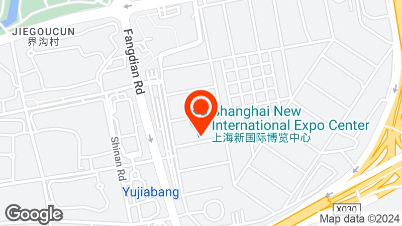 Map of Shanghai New International Expo Centre location