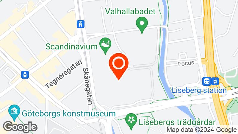 Map of The Swedish Exhibition and Congress Centre location