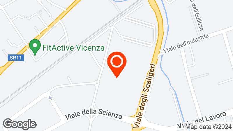 Map of Fiera di Vicenza location