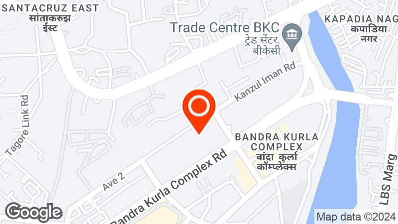 Map of Bandra Kurla Complex, MMRDA Grounds location