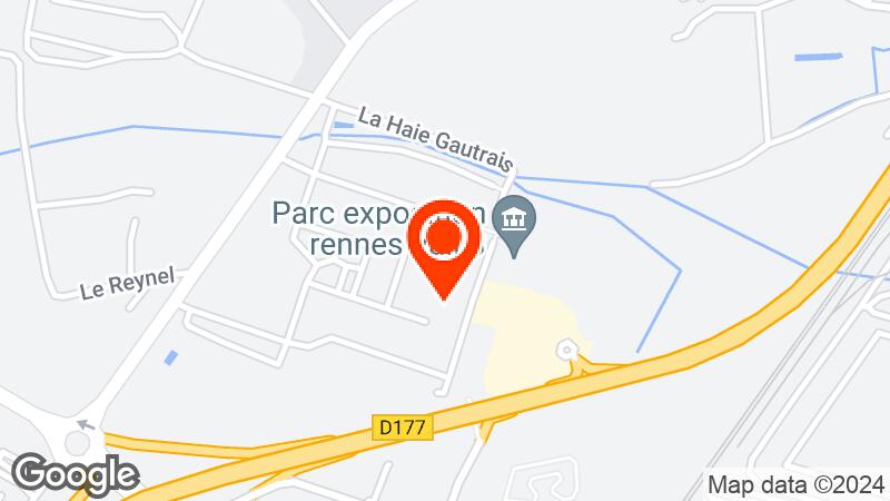 Map of Parc Expo Rennes location