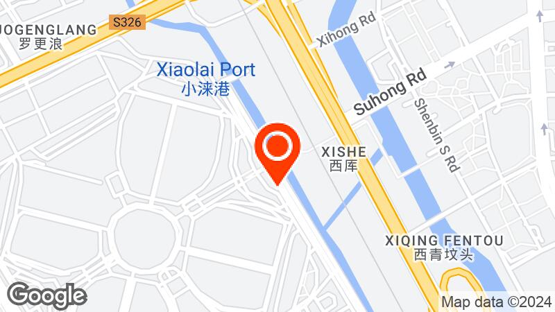 Map of National Exhibition and Convention Center Shanghai location