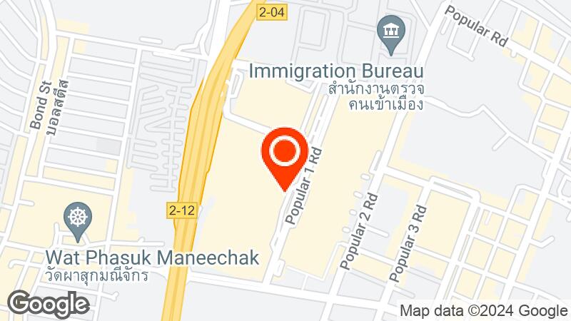 Map of IMPACT Muang Thong Thani location