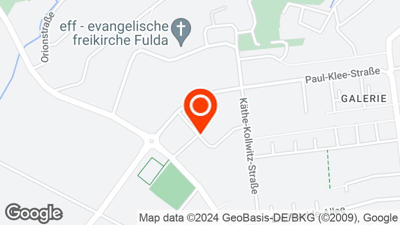 Map of Fulda Messe-Galerie location