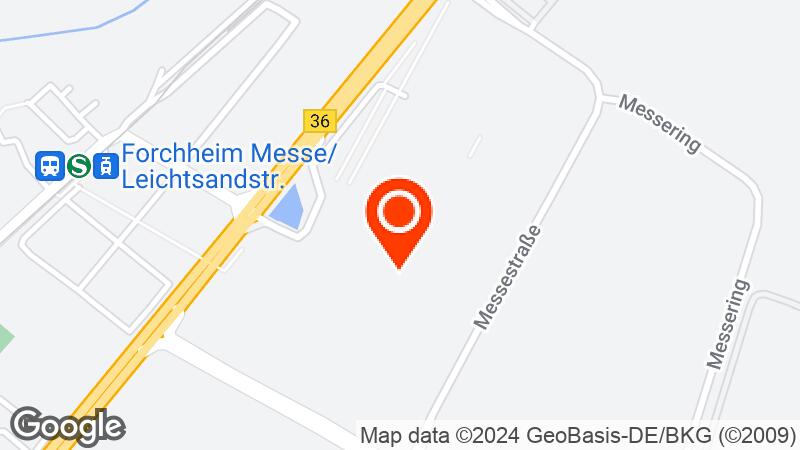 Map of Messe Karlsruhe location