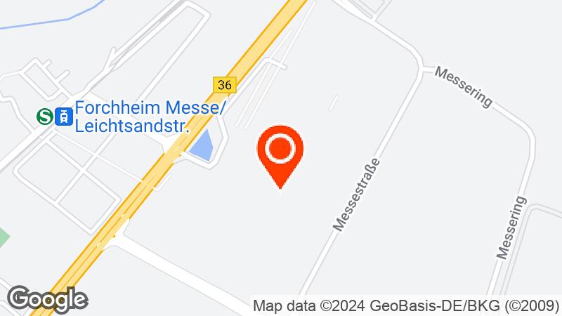 Map of Messe Karlsruhe location