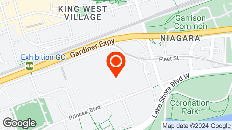Map of Enercare Centre location