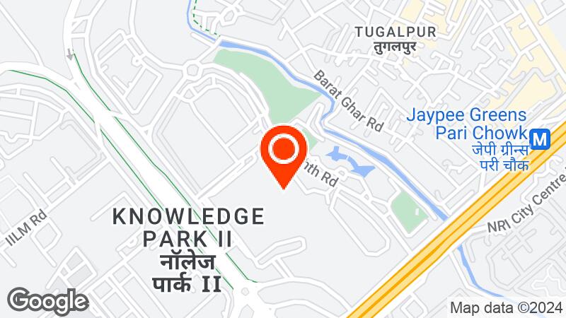 Map of India Expo Centre & Mart location