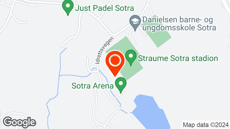 Map of Sotra Arena location