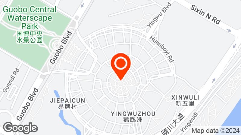 Map of Wuhan International Expo Center location