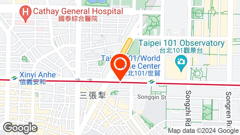 Map of Taipei International Convention Center (TICC) location