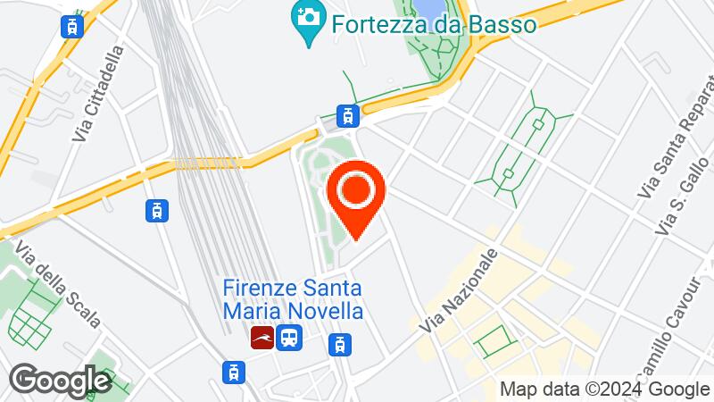 Map of Firenze Fiera location