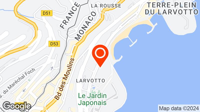 Map of Grimaldi Forum Monaco location