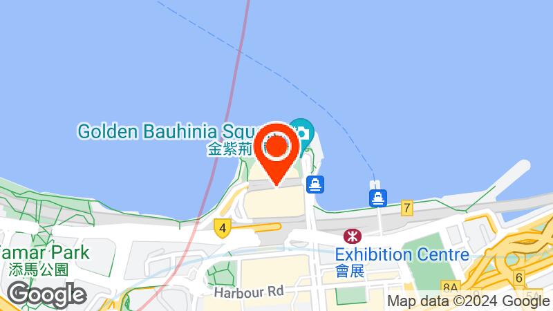Map of Hong Kong Convention and Exhibition Centre location